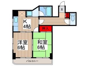 ルミエ－ル北斎の物件間取画像